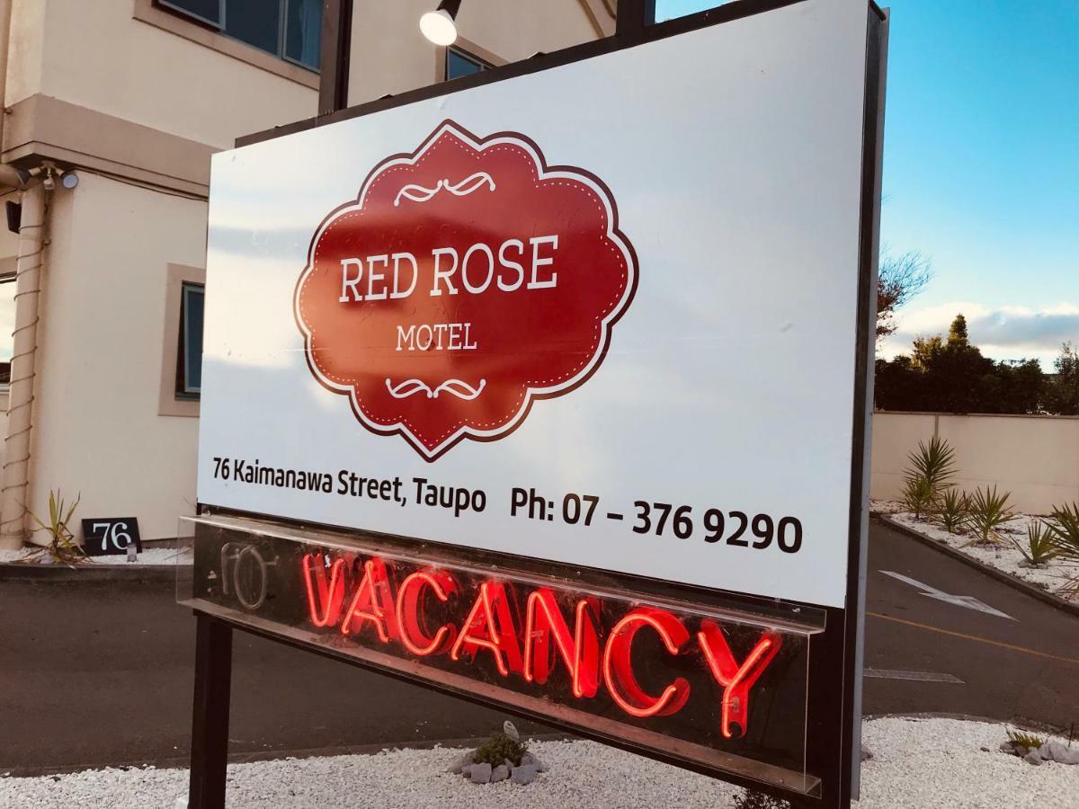 Red Rose Motel タウポ エクステリア 写真
